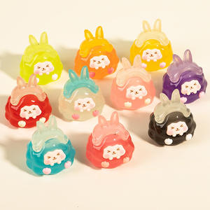 Nouveau chapeau de dessin animé lumineux Kk bricolage accessoires étui de téléphone portable porte-clés pendentif voiture décoration de bureau - Product Image 2