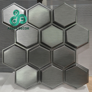 Panel de pared 3D moderno para decoración hogareña Venta caliente impermeable Pvc Fácil instalación decoración Interior - Product Image 2