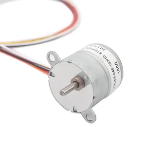 Sm25 מיקרו gear מפחית מנוע צעד 12VDC 2 שלב קטן הילוך מנוע