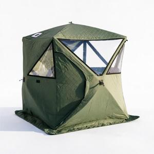 Carpa de Sauna Aislada de 3 Capas Personalizada OEM, Carpa de Sauna Portátil para Exteriores con Ventana de TPU y Orificio para Estufa, Carpa de Sauna para Invierno - Product Image 1
