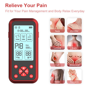 Dispositivo de Fisioterapia <span class=keywords><strong>TENS</strong></span> EMS com 36 Modos, 20 Níveis, Temporizador Ajustável, Massagem Profunda de Tecidos, Unidade <span class=keywords><strong>TENS</strong></span> Estimulador Muscular - Product Image 5