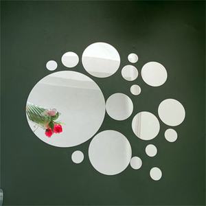 Multi-Size Round Acrylic Mirror <b>Wall</b> <b>Stickers</b> Shatterproof <b>Removable</b> Bubble Dot Decorative Mirrors for Home Decor - Product Image 3
