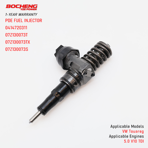 หัวฉีดน้ำมันดีเซล 0414720311 รุ่น PDE สำหรับรถยนต์ VW Touareg 5.0 V10 TDI AYH BLE BWF 07Z130073T 07Z130073S - Product Image 1