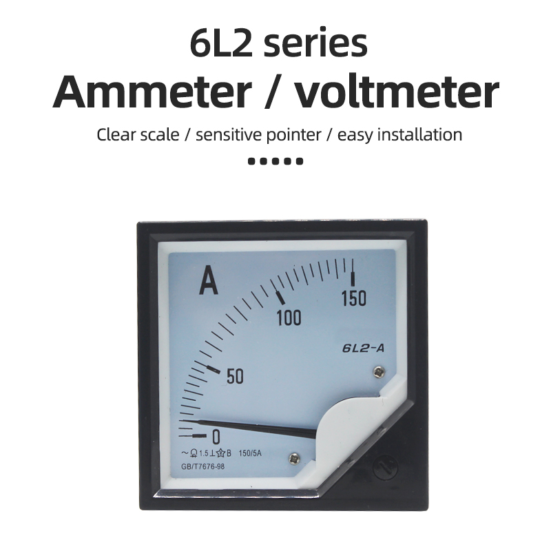 analog panel ammeter