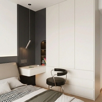 Meubles de garde-robe sur mesure, dernières conceptions ajustables, écologiques, grandes tailles, intégrées, pour chambre à coucher de luxe