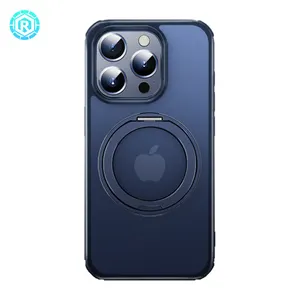 2024 nuovi prodotti di tendenza custodia magnetica per iPhone 15 Pro supporto Wireless ricarica custodia del telefono cellulare