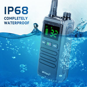 Radio longue portée étanche IP67 VHF UHF Etmy  ET368 Radio bidirectionnelle étanche à la poussière IP68 <span class=keywords><strong>Hoki</strong></span> Toki Talkie-walkie - Product Image 3
