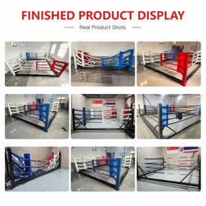 <span class=keywords><strong>Ring</strong></span> de Competición de Sanda Plegable y Extensible Personalizado de 4*4m 5*5m, <span class=keywords><strong>Ring</strong></span> de Boxeo Muay Thai Plegable - Product Image 5