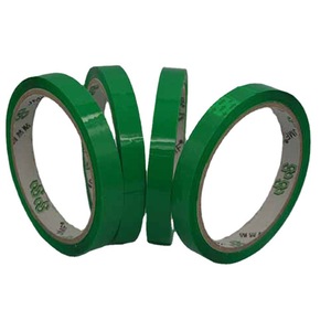 Lớn 12mm Lõi Rau ràng buộc văn phòng phẩm băng đầy màu sắc một mặt cao su đỏ xanh xanh đen vàng trắng niêm phong Băng - Product Image 1