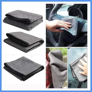 Car Wash Accessories Kit 9pcs Washing Sponge Coral <b>Towel</b> Wheel Brush Car Cleaning Tools <b>Set</b> Kit - Product Image 5
