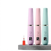 Ponceuse à Ongles Portable Rechargeable Professionnelle Longue Durée, Outil de Manucure 5 Vitesses, 18 000 tr/min, Polisseuse à Ongles pour