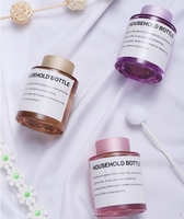 Bouteille en verre vide de 100 ml et 180 ml, couleur claire rose, jaune, violet, avec logo personnalisé en gros, pour diffuseur de parfum d'ambiance à bâtonnets