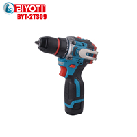 Nouvel ensemble d'outils électriques sans fil 16,8 V avec batterie au lithium, perceuse à percussion, mini-meuleuse d'angle sans balais, kit d'outils de bricolage