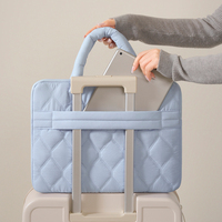 MKW4361 Nueva Maletín Ligera para Portátil de 15.6-16 Pulgadas, Funda Protectora Resistente para Portátil, Bolsa de Viaje para Negocios con Asa