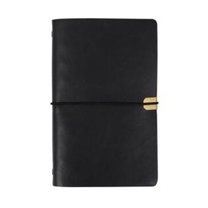 Vintage Band A5 Leather Loose-leaf Notepad <b>Journal</b> Blank Stamped Handbook - Product Image 5