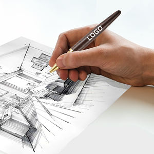 Bolígrafo de Tinta de Gel de Madera Hecho a Mano, Ecológico, Personalizado, con Logotipo Impreso de Alta Calidad, Grabado Láser, para Regalo Empresarial - Product Image 4