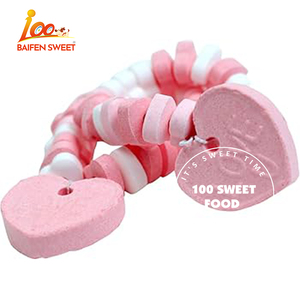 Caramelos de Corazón para el Día de San Valentín, Caramelos Personalizados al por Mayor, Envueltos Individualmente, Pulsera de Caramelos DIY, Ideal para el Día de San Valentín - Product Image 2