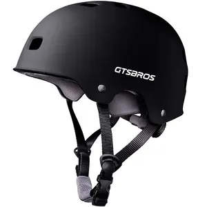 Casco de bicicleta de monopatín EPS ajustable de gran venta, casco deportivo dual para monopatín y protección de ciclo