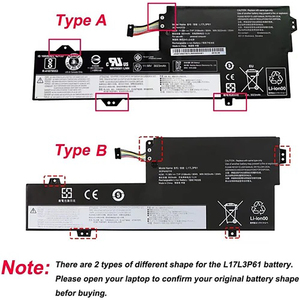 Batterie d'ordinateur portable L17M3P61 51Wh de remplacement en gros pour Lenovo ThinkPad Yoga 370 CE, qualité OEM conforme RoHS - Product Image 2