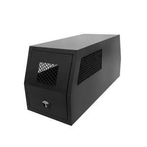 Boîte à chien en aluminium noir personnalisée700mm Ute Tray - Product Image 2