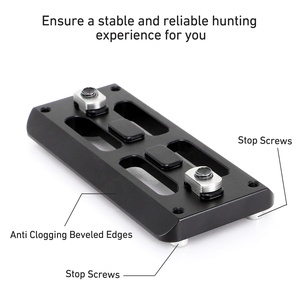 Săn bắn Phụ kiện thiết bị 50 mét DSLR nhanh chóng phát hành tấm kẹp máy ảnh bóng đầu Hội Đồng Quản trị kẹp - Product Image 3