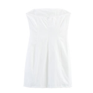 ชุดเดรสยาวผ้าชีฟองสไตล์ลำลองจากนักออกแบบ ZA ชุดเดรสเปิดไหล่พิมพ์<span class=keywords><strong>ลาย</strong></span>และลายสีพื้นซักได้สำหรับฤดูร้อน - Product Image 2