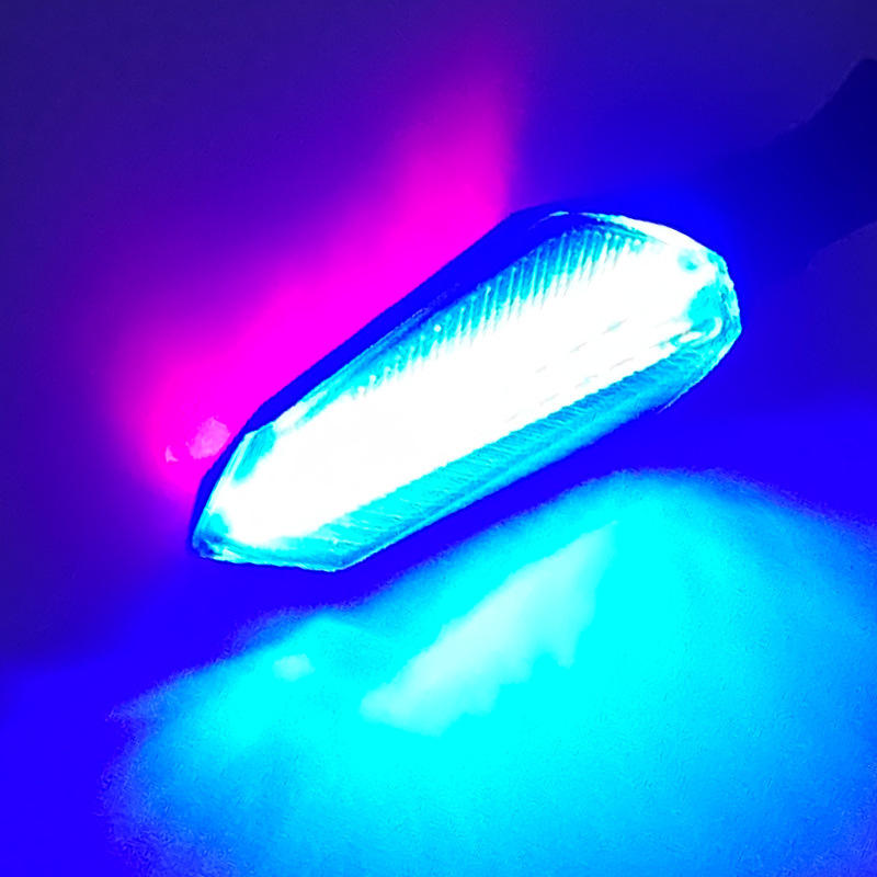 Agua corriente azul y roja de 12V.