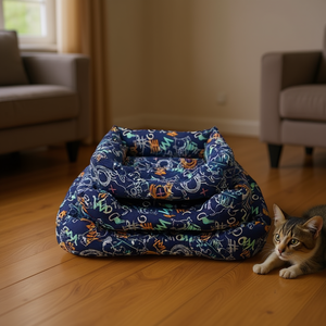 Set Letto per Animali Domestici in Tre Pezzi Imbottito in Cotone Modello YM1295 - Product Image 3