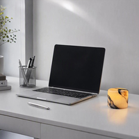 Lampe de nuit LED en marbre naturel, lampe de chevet cylindrique moderne à commande tactile, lampe de bureau alimentée par USB pour la décoration de la chambre à coucher