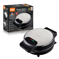 Vente chaude Petit Déjeuner Surface Antiadhésive 7 Trous Beignets Électrique Mini Donut Maker