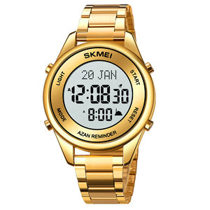 Skmei1861-reloj digital de acero para hombre, pulsera de oración de somalay skmei 1861 musulmán azan, qibla - Product Image 1