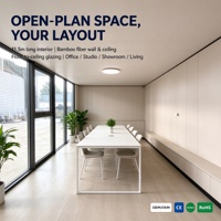 PrimeHome 40 pieds Modulaire Capsule Apple Écologique Mobile Moderne Bâtiment de Bureau Maison Appartement Maison Préfabriquée Centre Commercial Acier