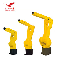 Robot de corte láser y soldadura láser de 1500w de doble uso, robot de soldadura industrial de 6 ejes de DA PENG LASER