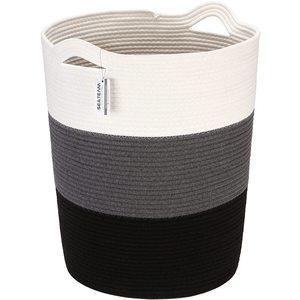 Haute qualité Eco linge tissé panier de rangement maison coton corde stockage organisateur panier à linge - Product Image 2