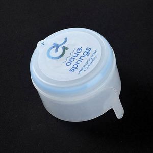 FUXI Couvercles à fermeture côtelée durables en PE de 55 mm, anti-déversement et anti-éclaboussures, avec logo personnalisé pour tasses et usage industriel des boissons - Product Image 4