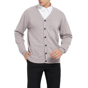 Hot Selling Breathable Comfortable Men <b>Cardigan</b> <b>Sweater</b> Comfortable Fit Men's V-neck Winter Long Sleeve <b>Cardigan</b> For Online Sale - Product Image 5