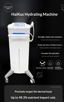 Machine de mésothérapie professionnelle Hycoox à profondeur d'aiguille réglable, anti-rides, éclaircissement de la peau, lifting, utilisation en clinique, métal ABS