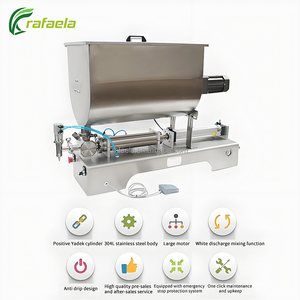 Machine de remplissage semi-automatique pour confiture, gelée, pâte, crème et sauces (<span class=keywords><strong>myrtille</strong></span>, fraise, orange, abricot) - Product Image 6