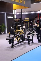 Nouveau design 2026, durable, direct usine, MOQ 1, LAND Fitness LD-4007, Machine de musculation à charge par disques, Presse à jambes pour usage universel