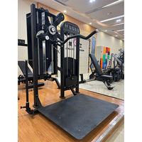 Máquina de Gimnasio Multifuncional de Doble Función para Brazos, Bíceps y Tríceps, Máquina de Curl de Brazos de Pie con Peso Integrado
