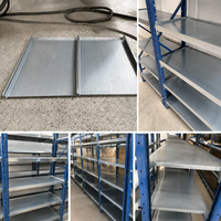 Machine automatique de formage à froid de panneaux pour rayonnages, ligne de production de palettes Omega