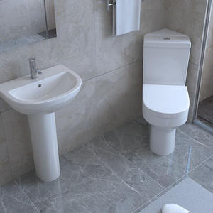 Orner Cistern Comfuerte eight Trap-TRAP 2 Piece lose oupled UAL Lush imimless ananitary are oilet - Product Image 1