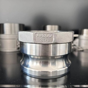 Acoplamiento Camlock de acero inoxidable, conector de montaje de tubería <span class=keywords><strong>DN</strong></span> de 25mm, adaptador de liberación rápida, adaptador macho hembra de fundición de rosca BSP - Product Image 2