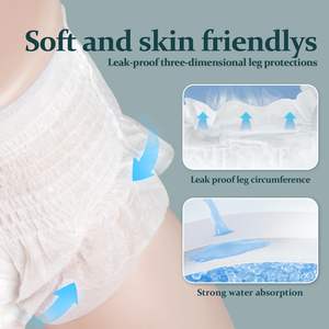 Sac urinaire jetable super absorbant pour adultes OEM, culotte absorbante jetable avec tissu non tissé, prévention des fuites 3D - Product Image 5