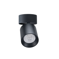 RONSE Modern lampu sorot LED langit-langit 15W, Track aluminium Die-casting dalam ruangan 4000K dapat diputar permukaan dengan Chip COB badan PVC