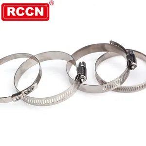 RCCN 304 Stainless Steel Hose Clamps SKO-2751 For Hose Cable Wire Protection