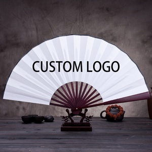 Custom New Customized Handheld Fabric Folding Fans for Promotion <b>Gift</b> Hand Fan - Product Image 3
