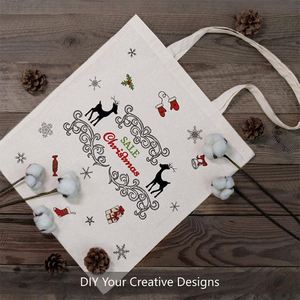Natural 10oz Cotton Canvas Reusable Grocery Shopping Tote <b>Bag</b> - Product Image 2