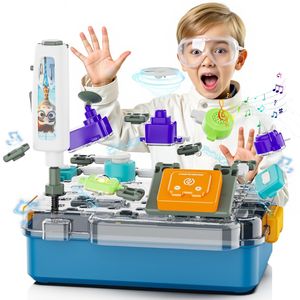 EPT - Juego de 58 Piezas de Plástico para Experimentos Electrónicos, Kits de Ciencia, Juguetes Educativos STEM - Product Image 1