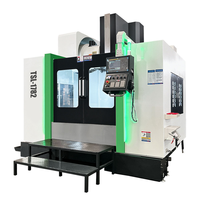 Centre d'usinage vertical CNC haute performance VMC TSL-1782, machines de fraisage à broche unique pour le métal